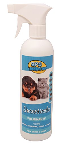 BPS (R) Spray Insecticida, Fulminante, Insecticide Spray para Perro, Gato BPS-4266