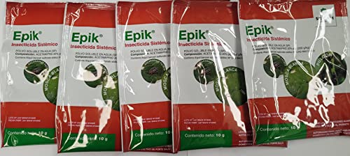 Peyca Insecticida Epik contra mosca blanca y pulgones 50gr (5x10gr) Acetamiprid 20% p/p