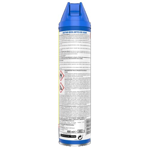 Raid Spray Insecticida - Aerosol para moscas y mosquitos, Frescor Natural. Eficacia inmediata. Unidad, 600ml